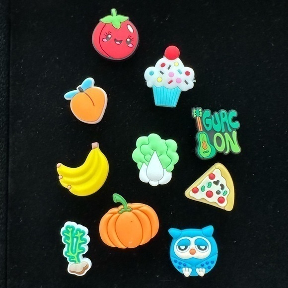 Other - 10 pcs of Shoe Charms or Jibbitz for Crocs or others like Crocs NEW